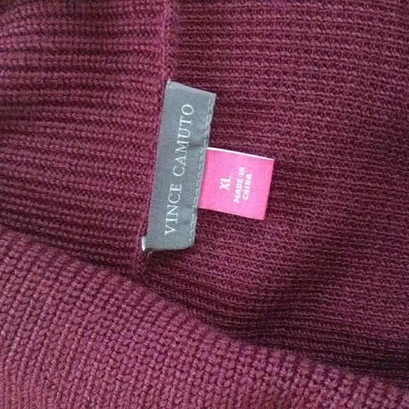 Vince Camuto Asymmetric Cowl Neck Sweater - Picture 4 of 5